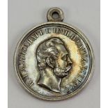 Russland: Medaille auf die Reise Zar Alexander II. in den Kaukasus 1871.Silber.Zustand: II