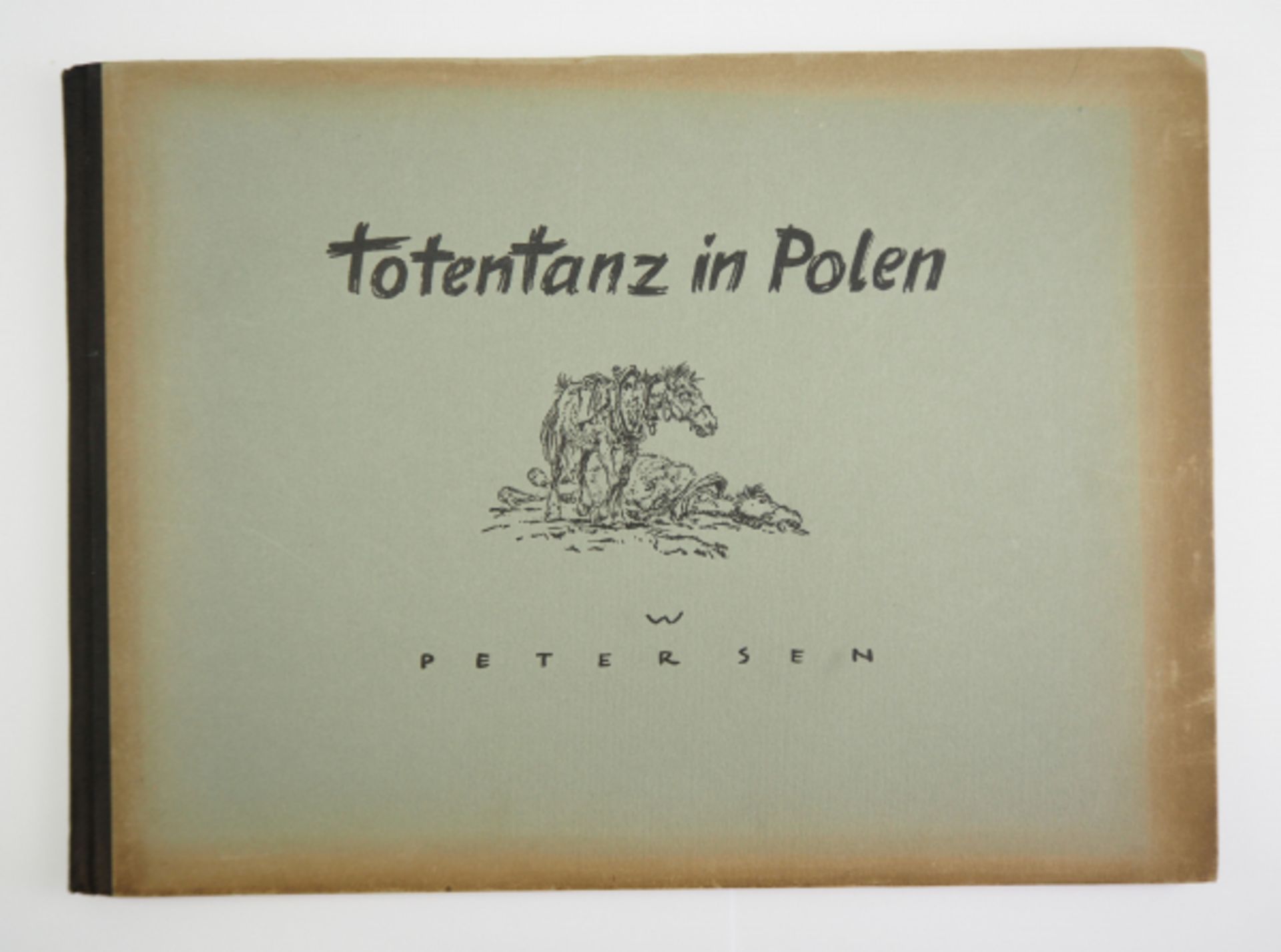 Petersen, Wilhelm.(1900-1987).Maler, Illustrator und Schriftsteller.Totentanz in Polen (Küsten- - Image 3 of 3