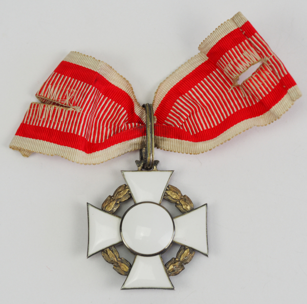 Österreich: Militärverdienstkreuz, 2. Klasse mit Kriegsdekoration, im Etui.Silber, teilweise - Image 3 of 10