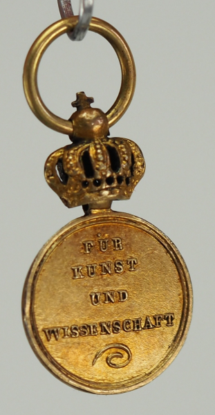 Hannover: Goldene Ehren-Medaille für Kunst und Wissenschaft, (1843-1846), Miniatur.Gold, die - Image 2 of 5