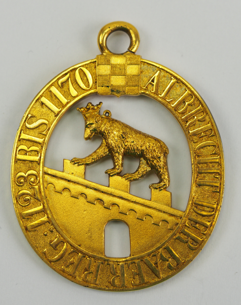 Anhalt: Herzoglich Anhaltinischer Hausorden Albrecht des Bären, Großkreuz Kleinod.Bronze - Image 3 of 3