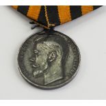 Russland: Tapferkeitsmedaille, Nikolaus II., in Silber, 3. Klasse.Silber, Matrikelnummer 232560,