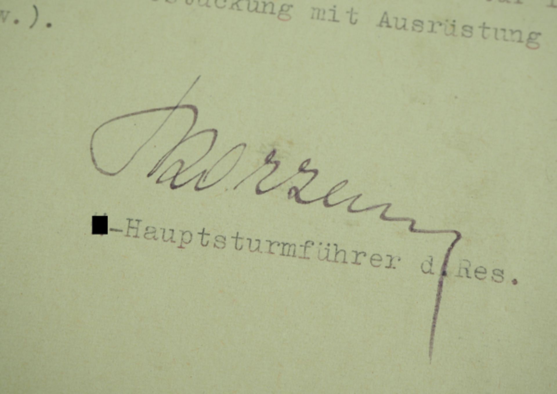 Skorzeny, Otto.(1908-1975). SS-Obersturmbannführer (RK, EL, DKig), eigenh. Autograph.Schreiben des - Image 3 of 4