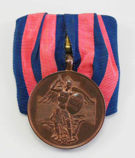 Bayern: Verdienstorden vom Heiligen Michael, Bronzene Medaille.Bronze, an Einzelschnalle.Zustand: