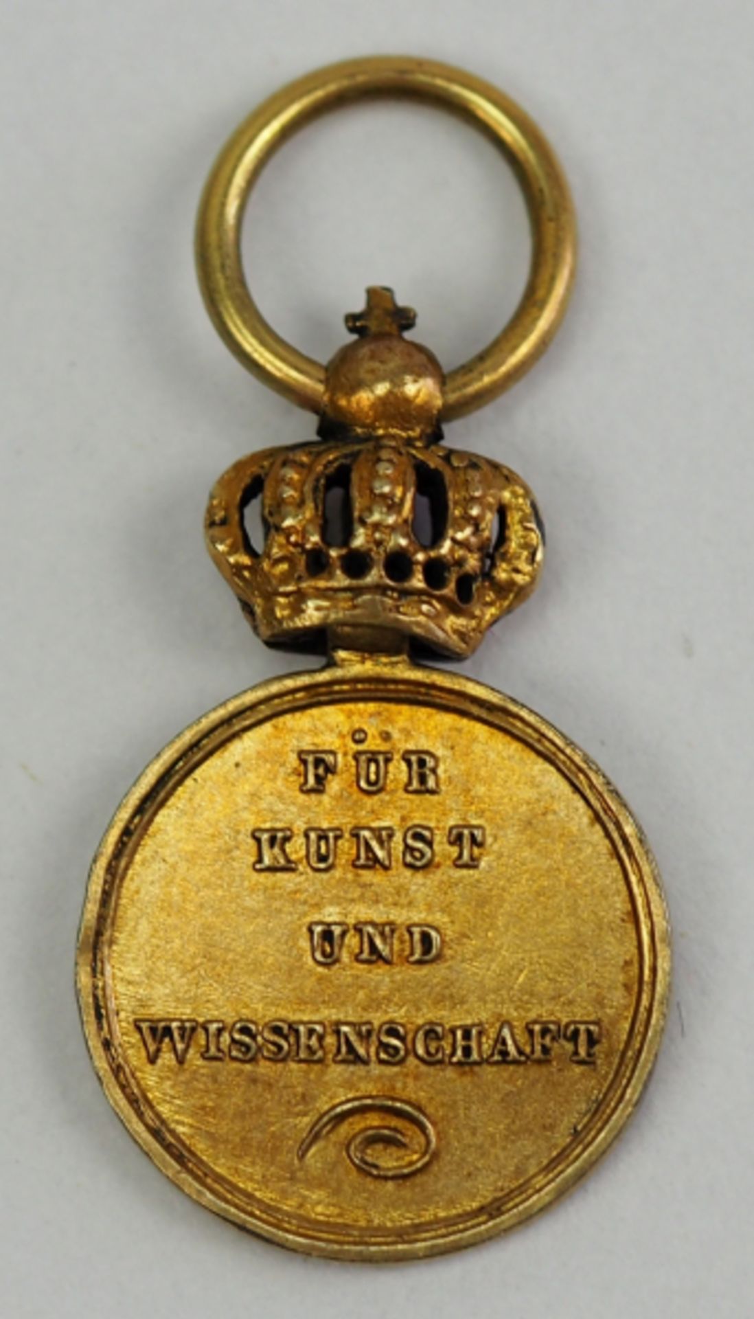 Hannover: Goldene Ehren-Medaille für Kunst und Wissenschaft, (1843-1846), Miniatur.Gold, die - Image 5 of 5