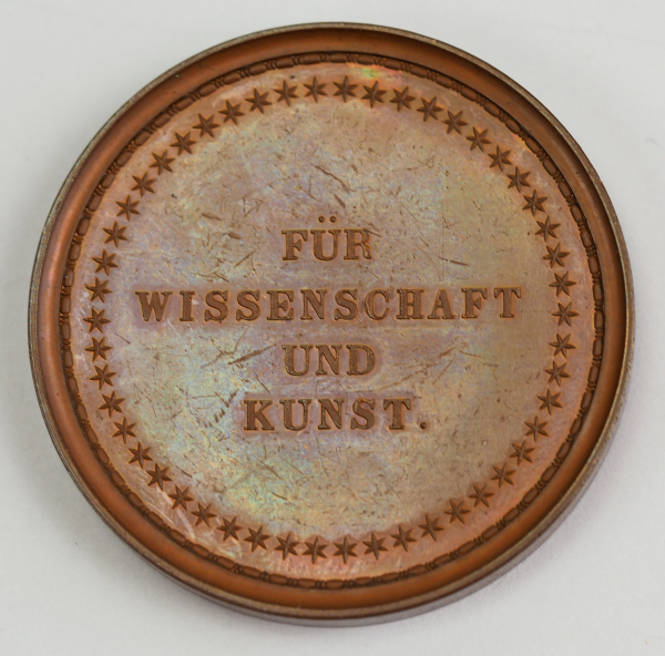 Oldenburg: Medaille für Kunst- und Wissenschaft - Bronzeabschlag.Bronze, mit - Image 2 of 2