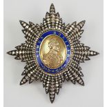 Venezuela: Orden des Befreiers / Orden der Büste Bolivars, Großkreuz Stern.Silber, brillantiert