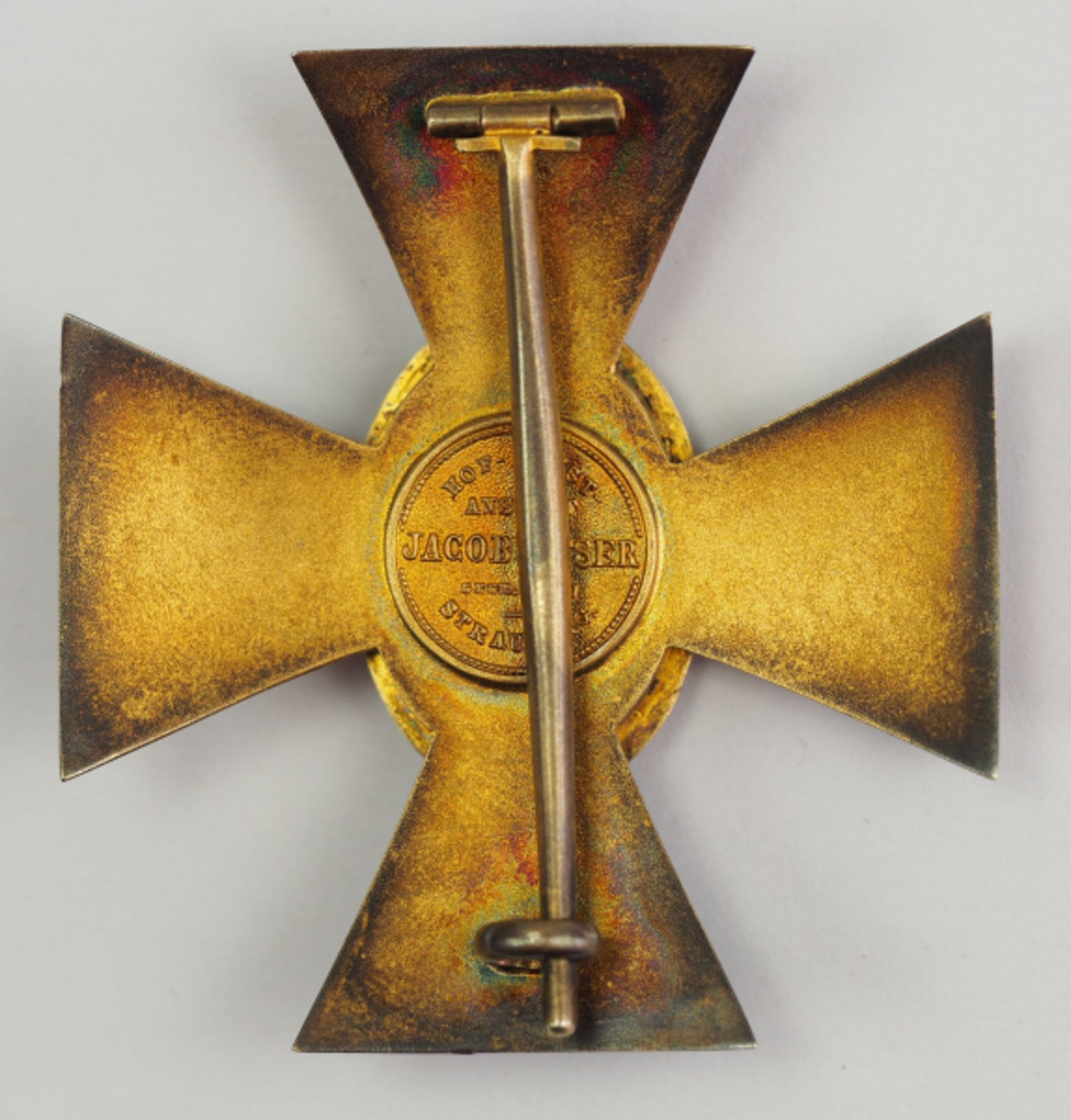 Bayern: Verdienstorden vom Heiligen Michael, Ehrenkreuz (1910-1918).Silber vergoldet, teilweise - Bild 3 aus 5