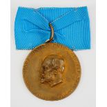 Tschecheslowakei: Freimaurer Großlogen-Medaille.Bronze, 1920, am Bande.Zustand: II