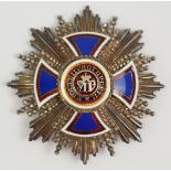 Montenegro: Danilo-Orden, Großkreuz Stern.Silber, teilweise brillantiert, die mehrteilige Auflage