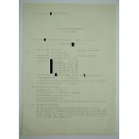 Mohnke, Wilhelm / Dietrich, Sepp.Beurteilung des SS-Obersturmführers Heinz Linden (DKiG) durch