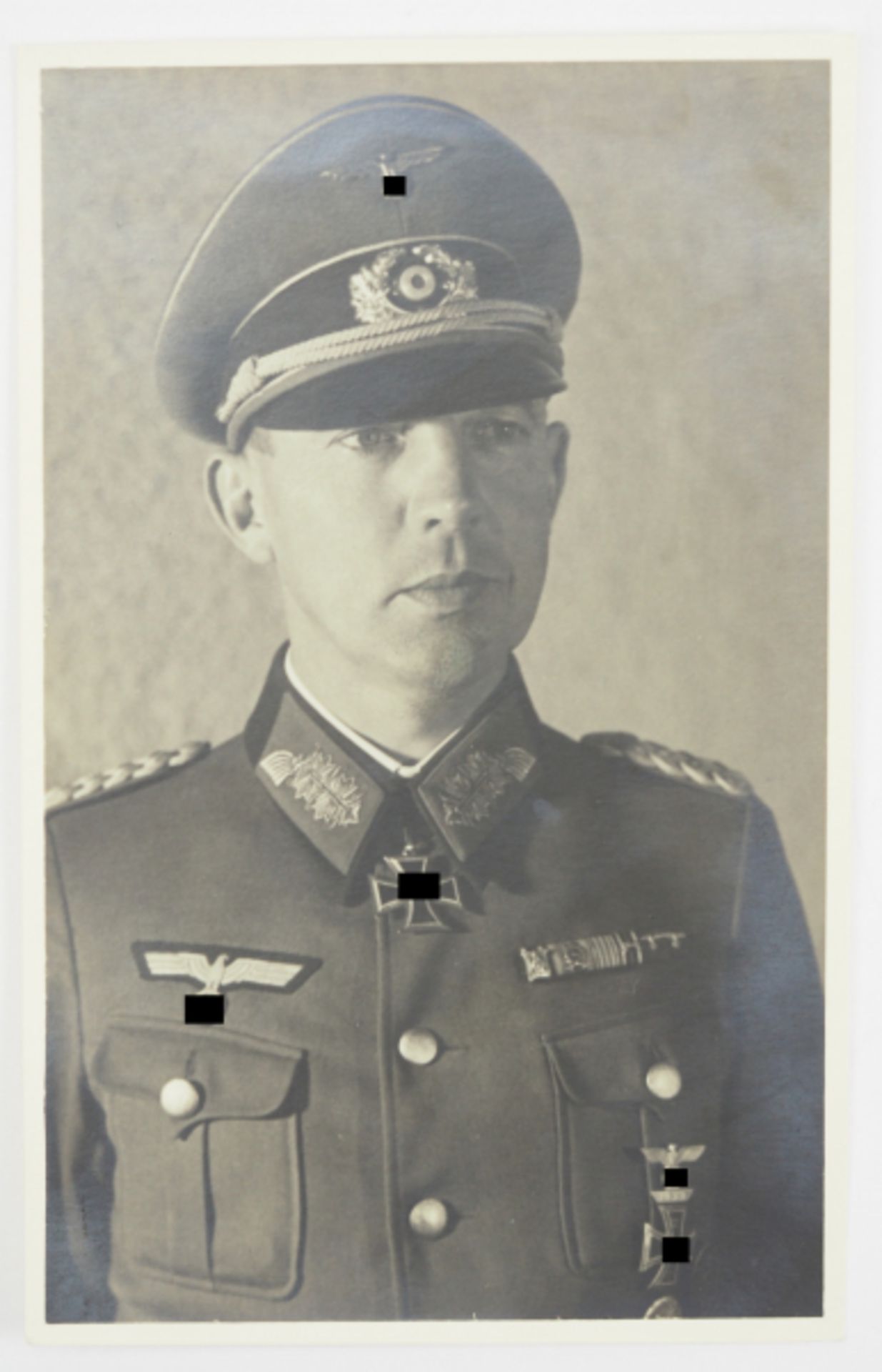 Heyser, Kurt.(1894-1974). Generalmajor, ihm wurde das Ritterkreuz am 26. Mai 1940 als Kommandeur des