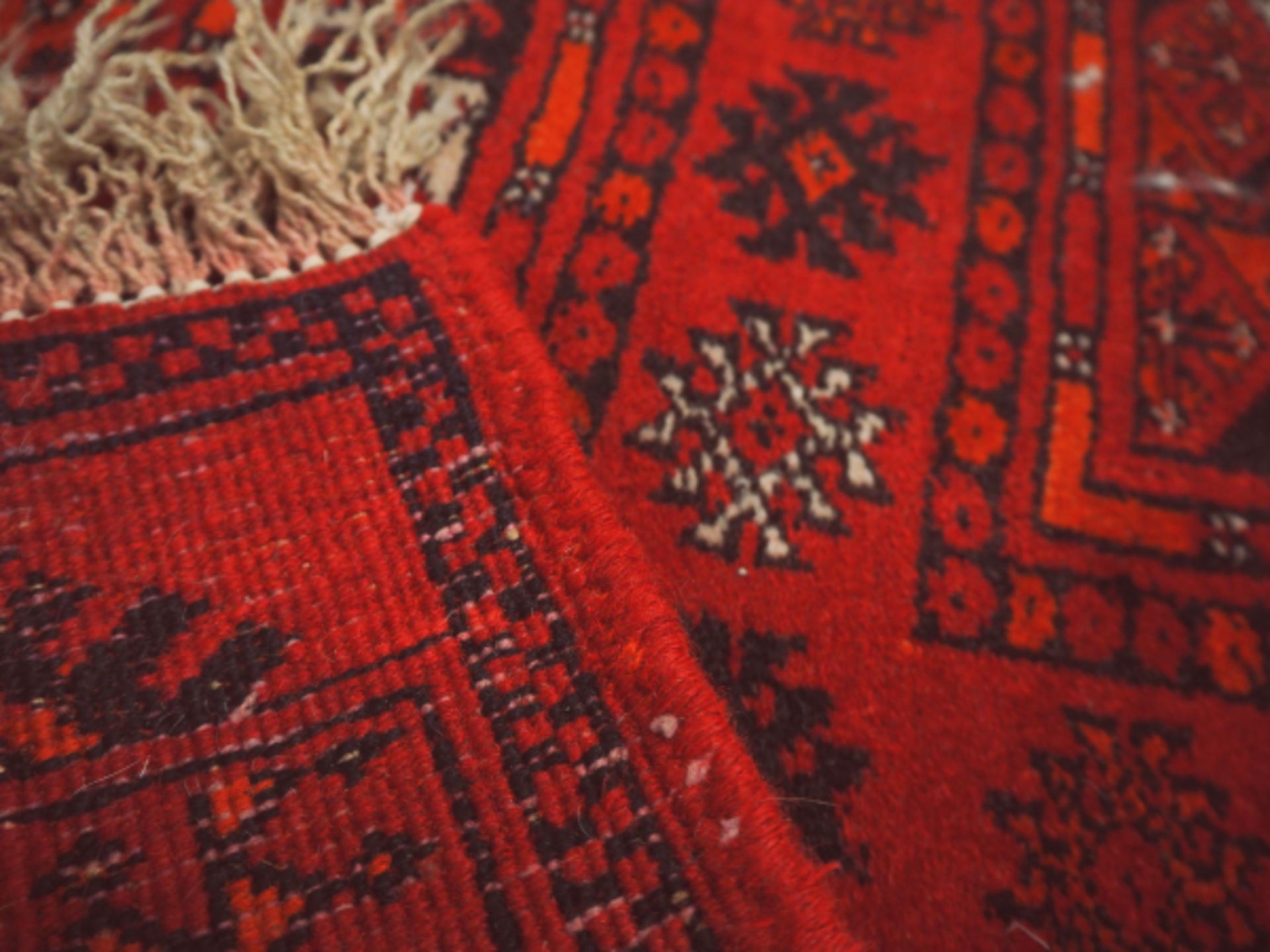 Persischer TeppichSchöner orientalischer Teppich mit graphischen Ornamenten und zeitloser Eleganz. - Image 2 of 2