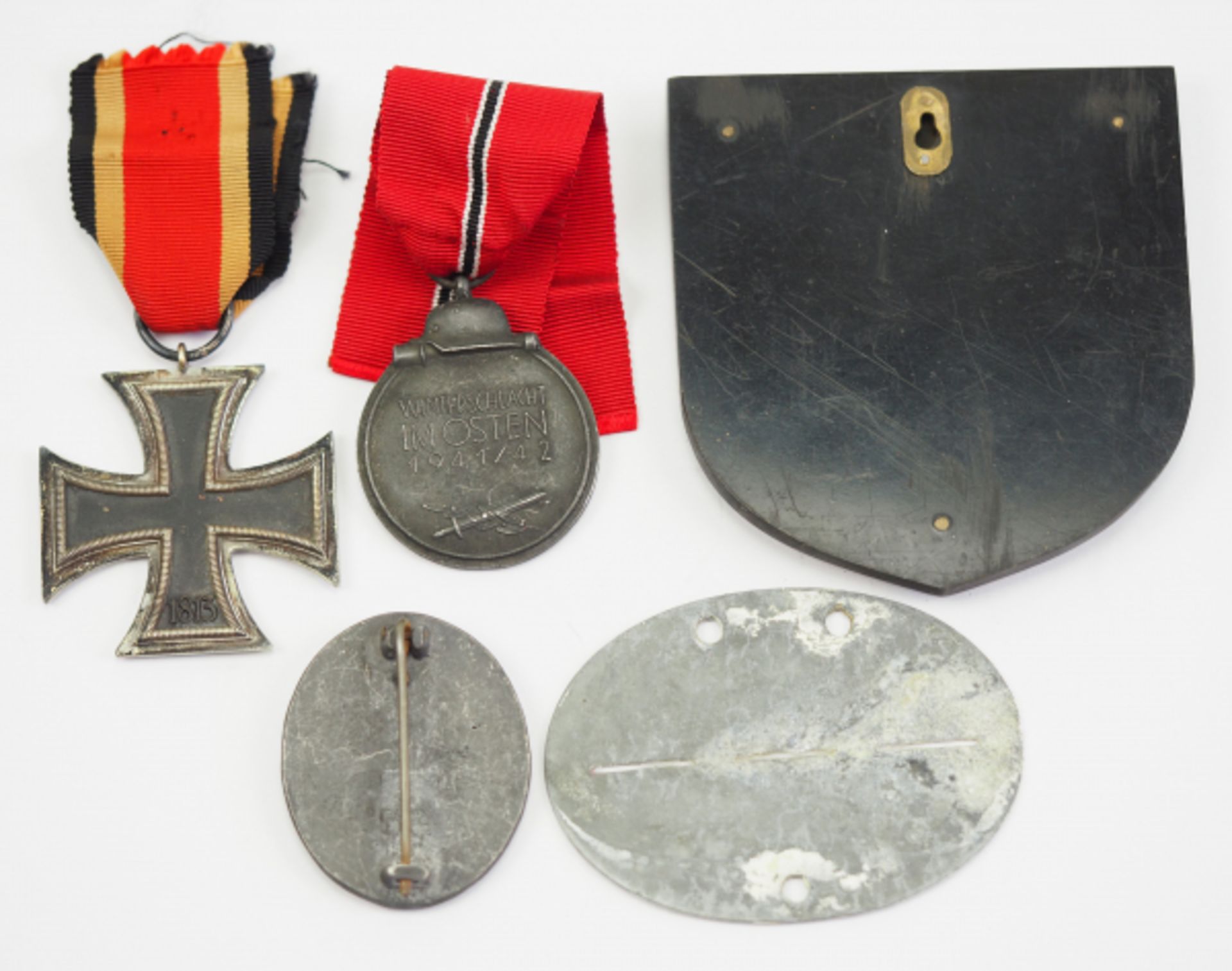 Nachlass eines Ostfront-Kämpfers.1.) Eisernes Kreuz, 1939, 2. Klasse, 2.) Verwundetenabzeichen, - Bild 2 aus 2