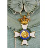 Griechenland: Erlöser-Orden, 1. Modell (1833-1863), Großkreuz Kleinod.Gold, teilweise emailliert,