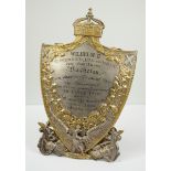 Preussen: Kaiser-Kompanie-Schießpreis, 1901, für den Hauptmann Bachelin vom Infanterie-Regiment