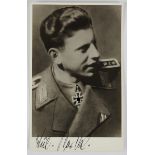 Sereck, Julius.(1917-1999). Oberwachtmeister d.R. und Zugführer der 3./ Sturmgeschütz-Brigade 300,