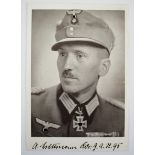 Wittmann, August.(1895-1977). Generalleutnant und Kommandeur des Gebirgs-Artillerie-Regiment 95.