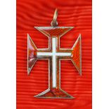 Portugal : Militärischer Orden Unseres Herrn Jesus Christus, Kleinod.Silber vergoldet, teilweise