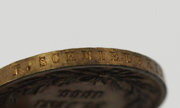 Hannover: Langensalza Medaille 1866.Bronze, Randname F. SCHMIEDEKIND.Zustand: II- - -23.00 % buyer's - Image 3 of 3