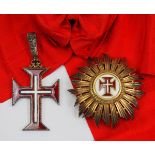 Portugal : Militärischer Orden Unseres Herrn Jesus Christus, Großkreuz Satz.1.) Kleinod: Silber