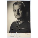 Hitzfeld, Otto-Maximilian.(1898-1990). General der Infanterie und Kommandierender General des LXVII.