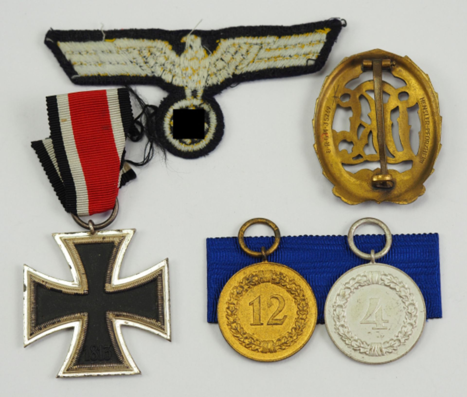 Nachlass eines Marinesoldaten.1.) Eisernes Kreuz, 1939, 2. Klasse, 2./3.) Wehrmachts - Image 2 of 2
