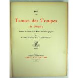 Sabretache: Tenue des troupes de France.1903, Combet & Cie, Paris. Einbandbindung,