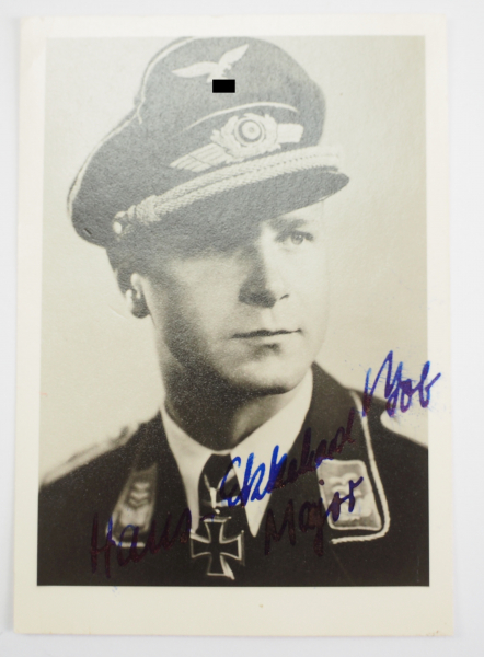 Bob, Hans-Ekkehard.(1917-2013). Träger des Ritterkreuzes, Oberleutnant und Staffelkapitän 9./ Jagd-