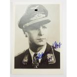 Bob, Hans-Ekkehard.(1917-2013). Träger des Ritterkreuzes, Oberleutnant und Staffelkapitän 9./ Jagd-