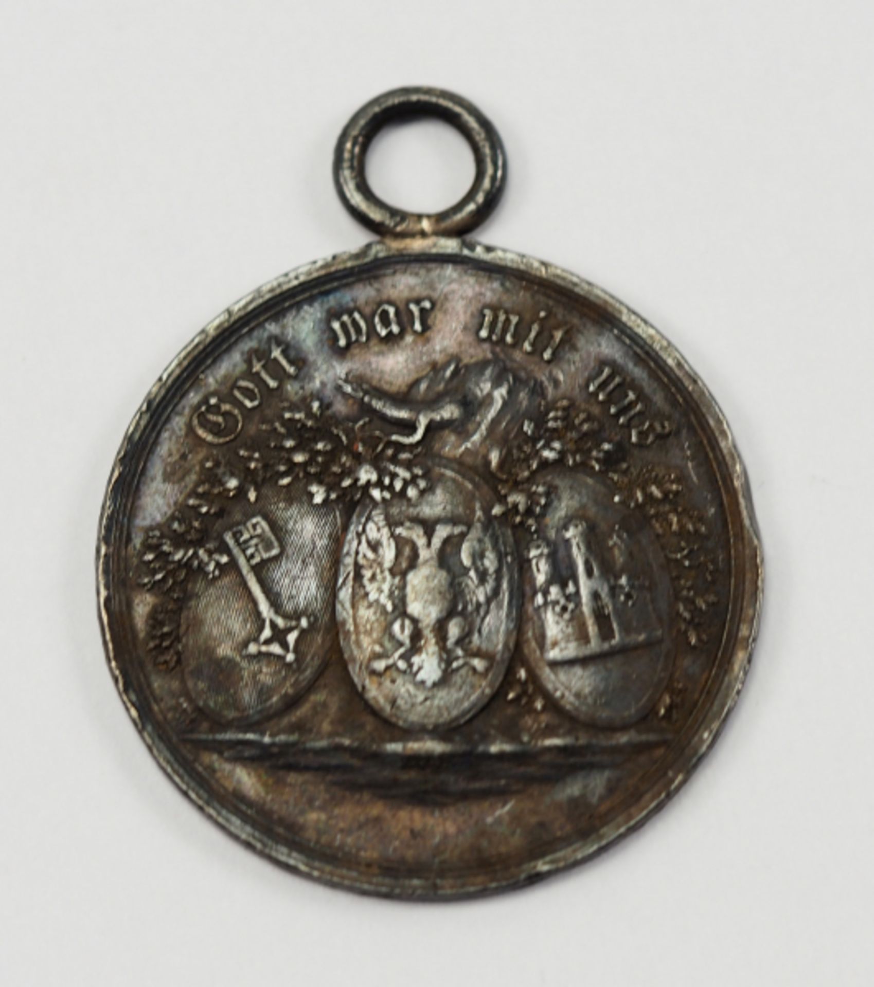Hansestädte: Medaille der Hanseatischen Legion 1814.Silber.Zustand: II-- - -23.00 % buyer's