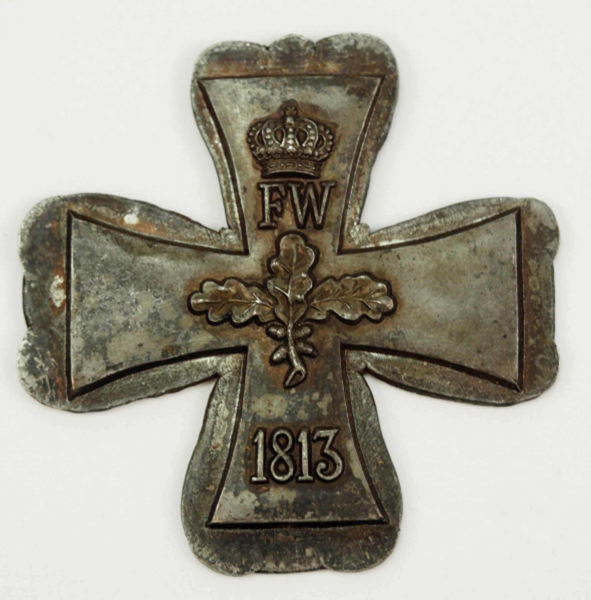 Preussen: Eisernes Kreuz, 1870, Großkreuz Kern Rohling.Eisen, patiniert, unbearbeiteter Rohling. - Image 2 of 2