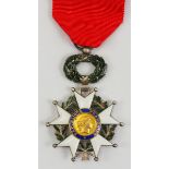 Frankreich: Orden der Ehrenlegion, 10. Modell (seit 1951), Ritterkreuz.Silber, teilweise vergoldet