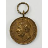 Hannover: Langensalza Medaille 1866.Bronze, Randname F. SCHMIEDEKIND.Zustand: II- - -23.00 % buyer's