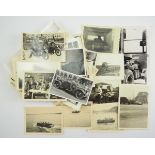 Wehrmacht: Fotolot.Diverse, u.a. Schwimmwagen, Panther, Geschütze, Technik etc.Zustand: II- - -23.00