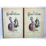 Zur Geschichte der Kostüme. Teil 1 + 2.ca. 1900, Braun & Schneider, München. Folienformat, 125