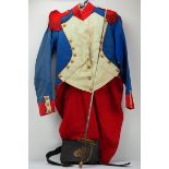 Frankreich: Kinderuniform für Grenadiere im Stile um 1812.Aufwendig gefertigte Kinderuniform aus