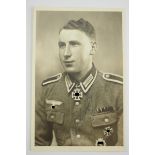 Schuß, Joseph.(1917-1995). Unteroffizier, der am 4. September 1942 als Obergefreiter und MG-