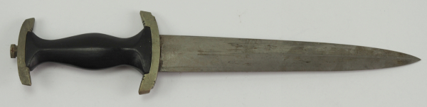 SS: Dienstdolch M33 für Anwärter.Fleckige Klinge, die Parierstange gepunzt Ns, mit Holz-Heft ohne - Image 3 of 3