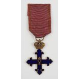 Rumänien: Orden Michael des Tapferen, 2. Modell (1941-1944), 3. Klasse.Bronze vergoldet, teilweise