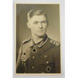 Fahrenholz, Alfred.(1917-1989). Oberwachtmeister und Zugführer der am 5. Mai 1943 bei der 5./