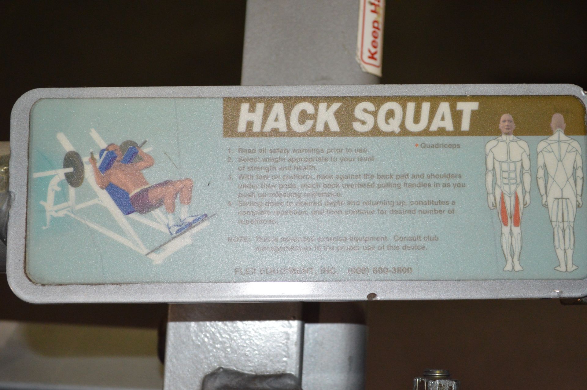 HACK SQUAT - Image 2 of 2