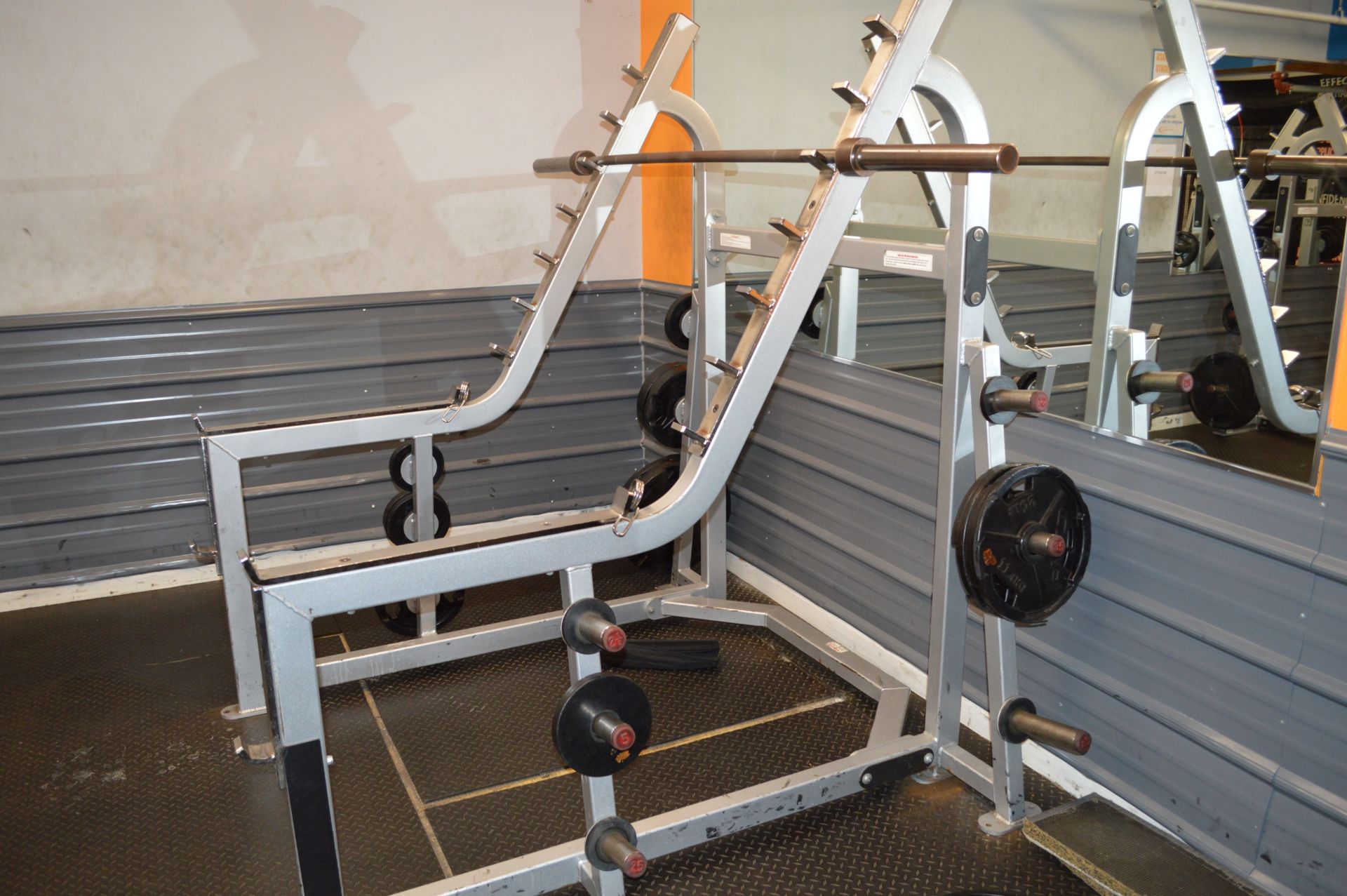 STAR TRAC SQUAT RACK