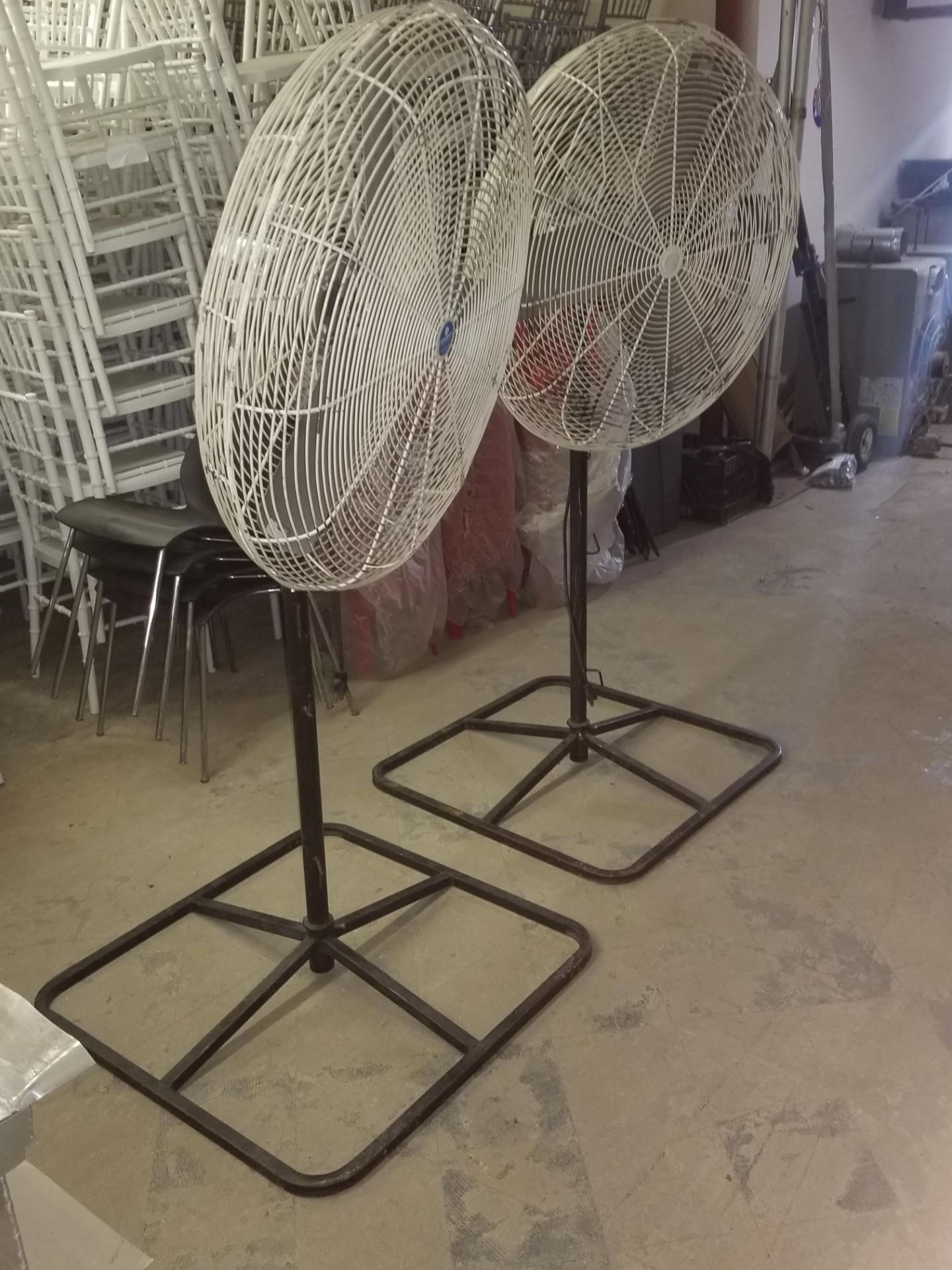 2 COMMERCIAL COOLING FANS