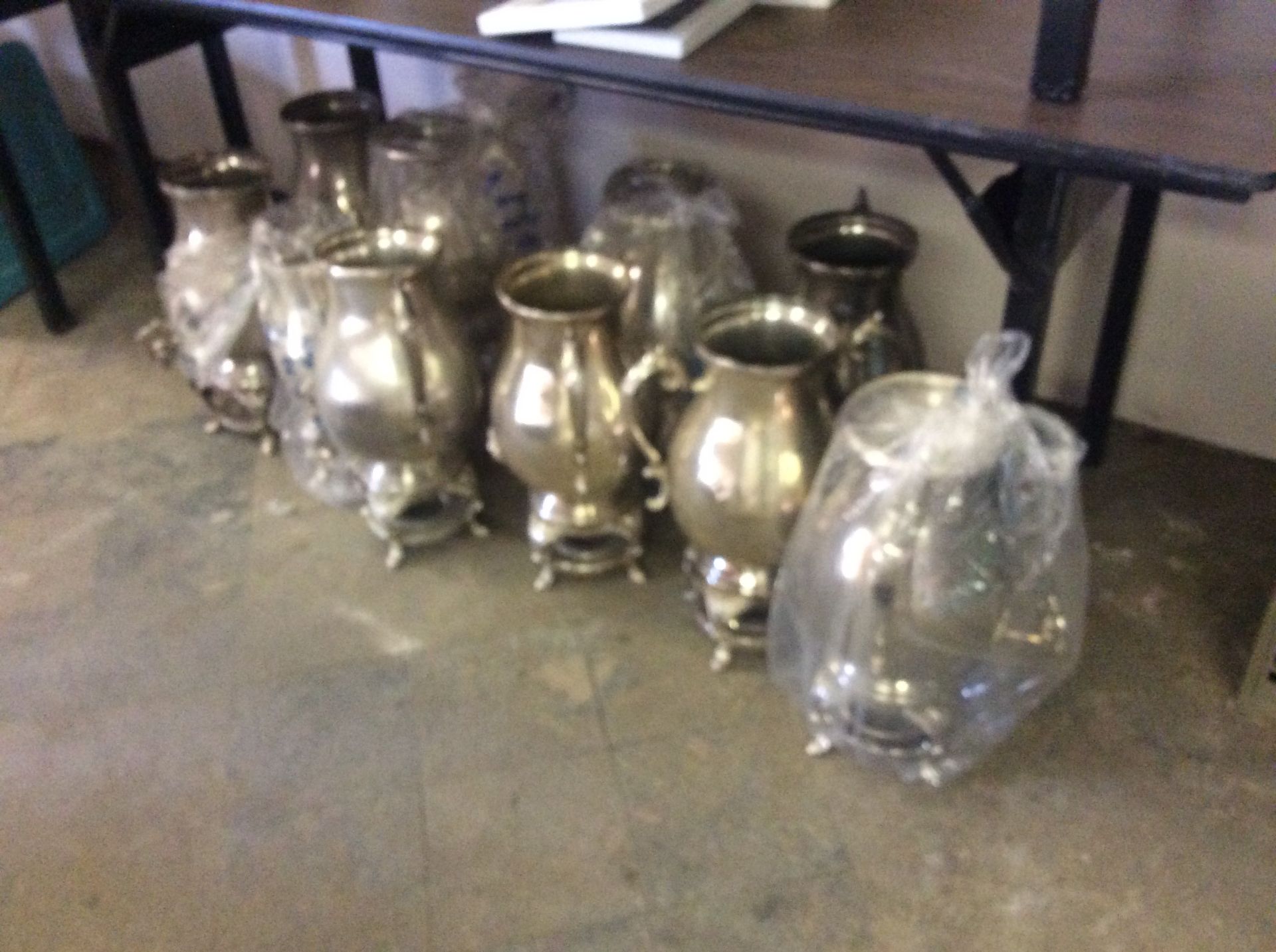 SILVERPLATE COFFEE URNS 11 PIECES