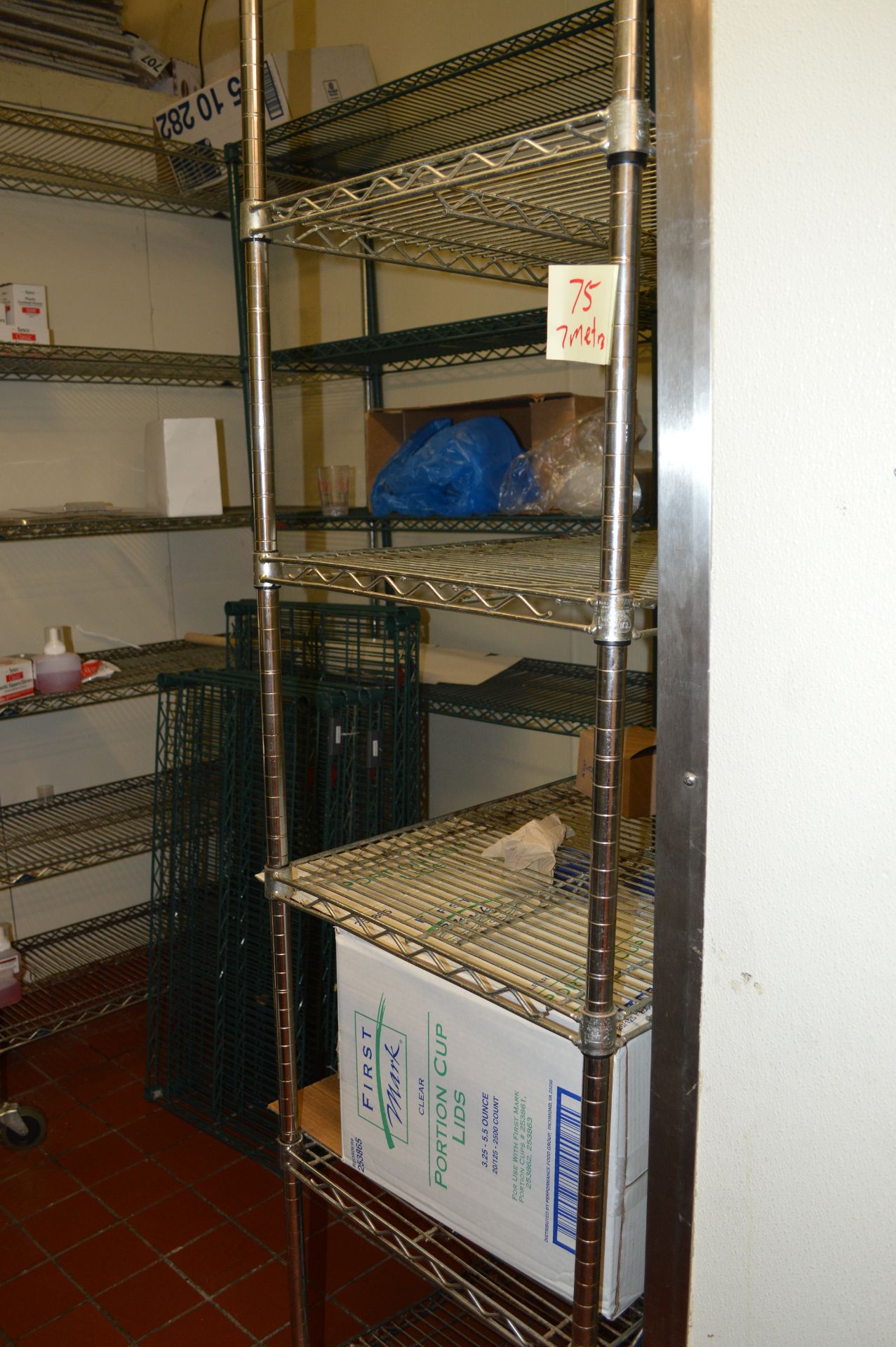 7 SECTIONS OF METRO SHELVES - Image 2 of 4