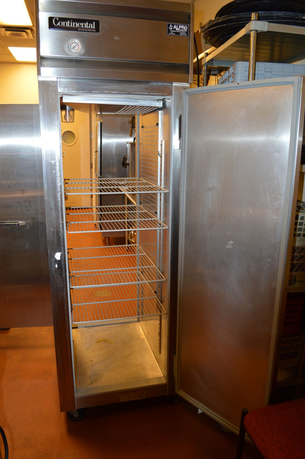 2 DOOR STAINLESS STEEL PASS THROUGH CONTINENTAL REFRIGERATOR - Image 3 of 4