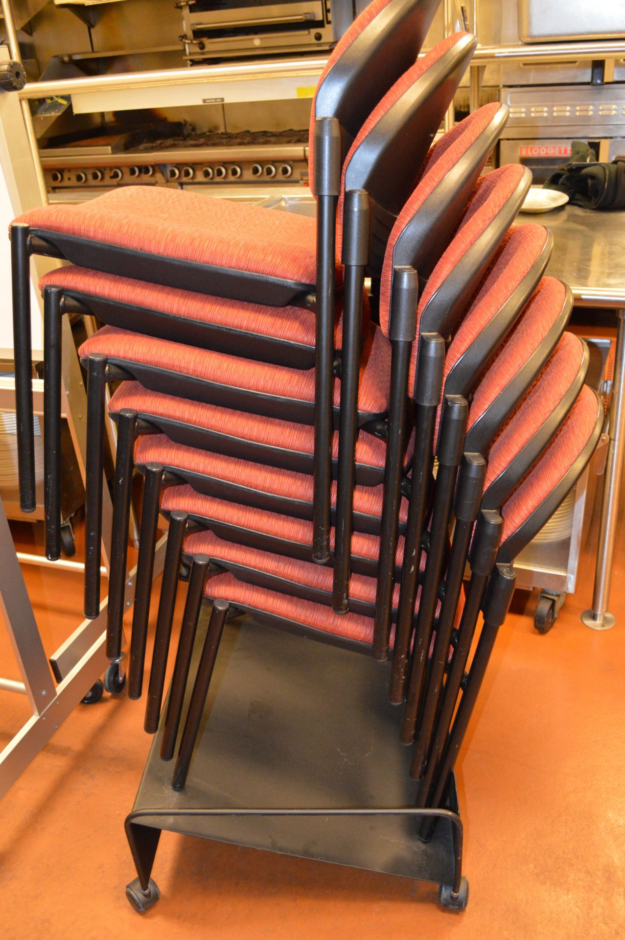 100 STACK CHAIRS PERFECT SHAPE LIGHTLY USED (100 X MONEY) - Image 5 of 5