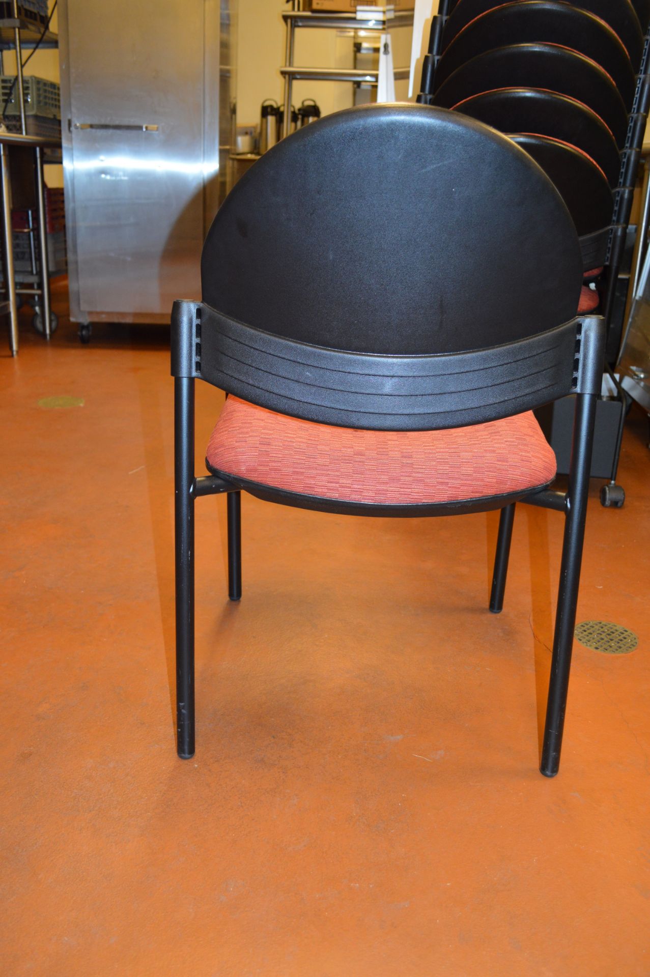 100 STACK CHAIRS PERFECT SHAPE LIGHTLY USED (100 X MONEY) - Image 2 of 5