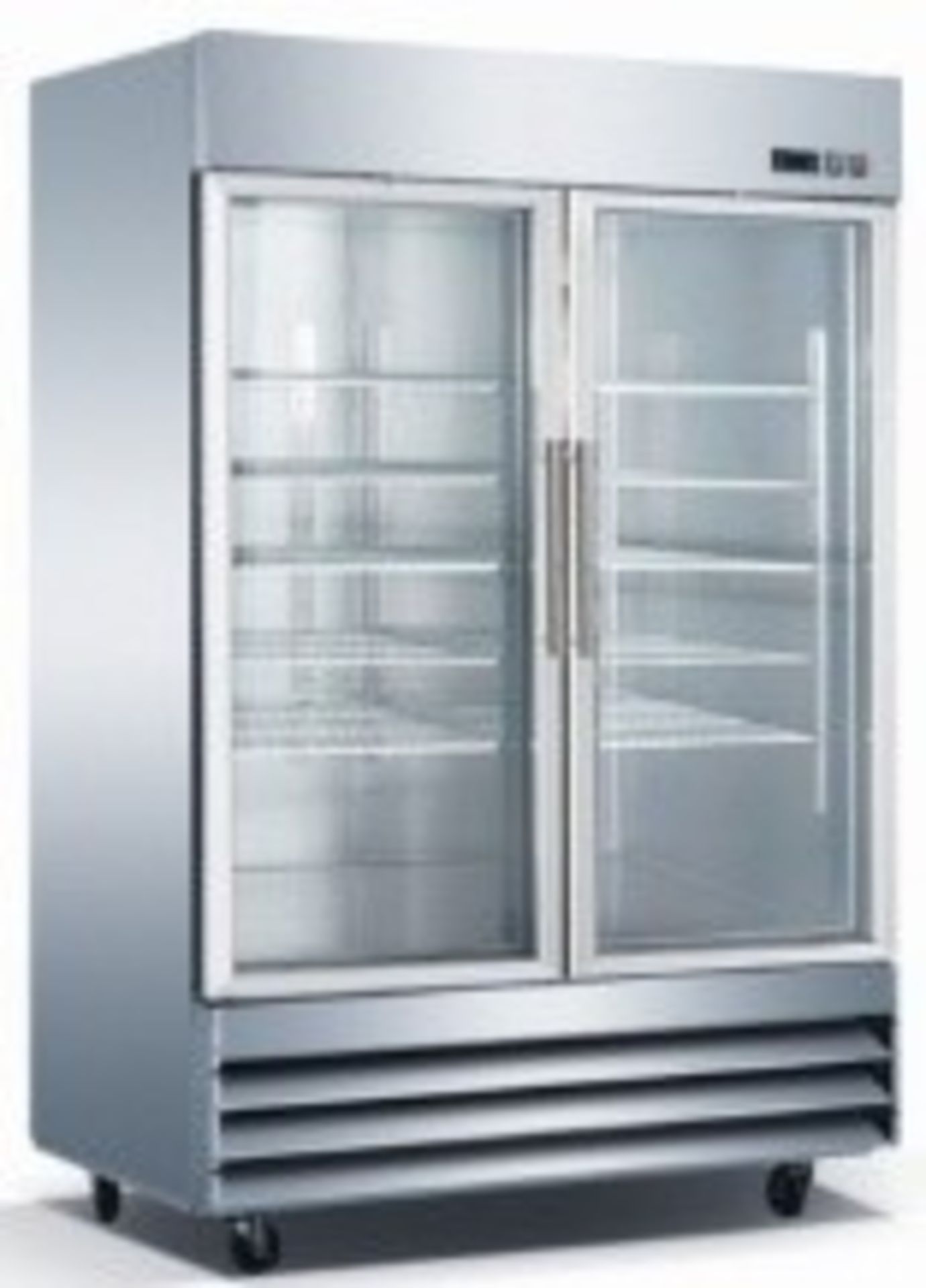 EQ Stainless Steel Reach-In Refrigerator 349 Gal, Silver Model #:CFD-2RR-GEHC L*W*H (inch):54*32.